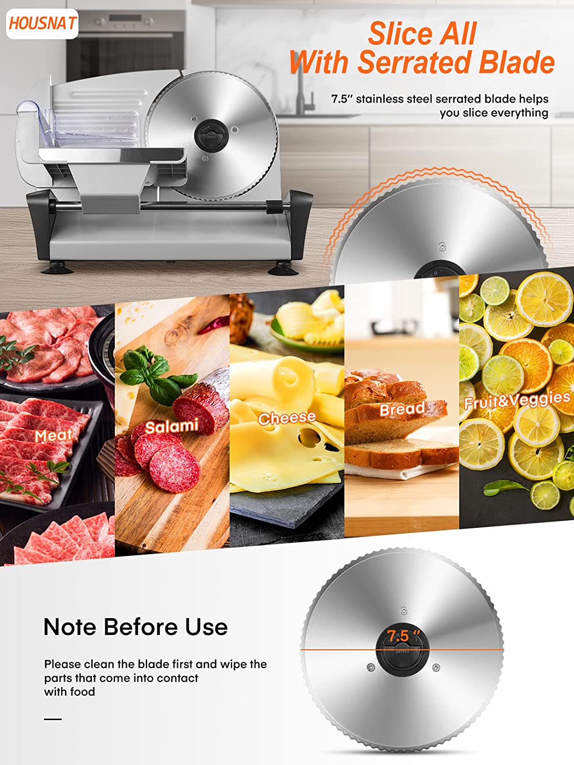 Meat Slicer For Home Use - Image 2